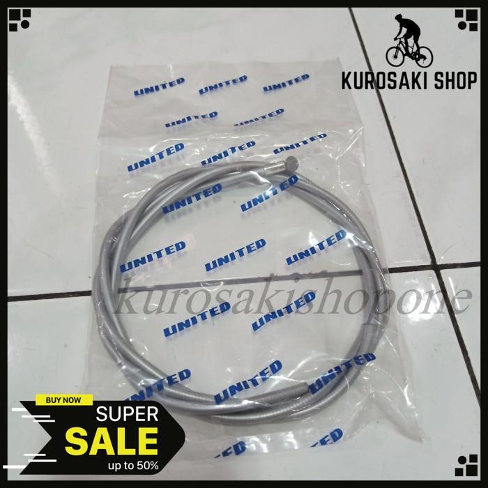 KABEL TALI REM BELAKANG PANJANG SEPEDA MERK UNITED TERMURAH
