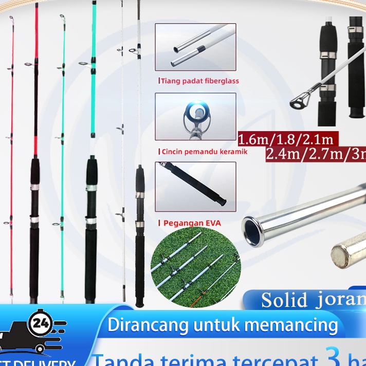 DNDI232 ✔️Indonesia Spot✔️joran fishing rod joran pancing reel lure casting joran pancing laut mesin