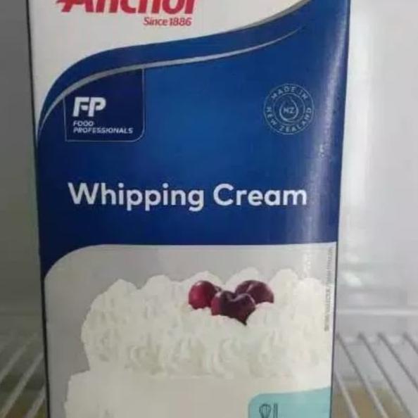 

Buruan serbu] Anchor Whipping Cream Whip krim 1ltr