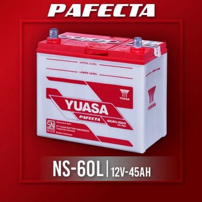 Yuasa Aki Mobil NS-60L | 12V-45 AH