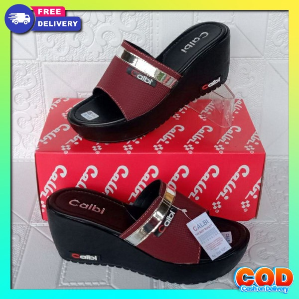 Wedges Wanita Wsnita Korea Wedjes Sandal Jinjit Sndl Wnta Nikahan Korean Weges Terbaru Widges Import