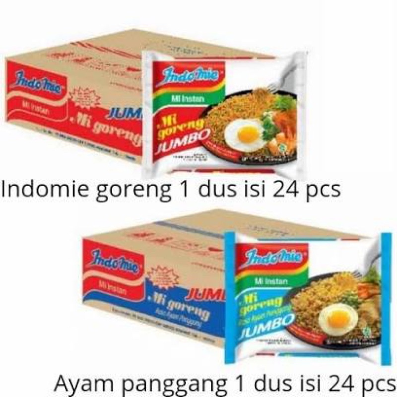 

Indoe Goreng Jumbo / Rasa Ayam Panggang E Instant Goreng 1 Dus