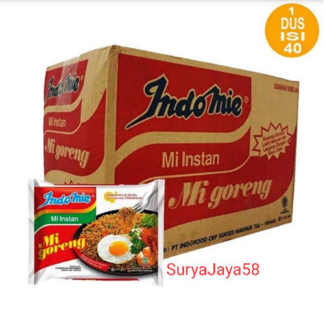 

Indoe Isi 40Pcs / 1Dus Indoe Dus Meriah Sto Selalu Ready Bang Jago