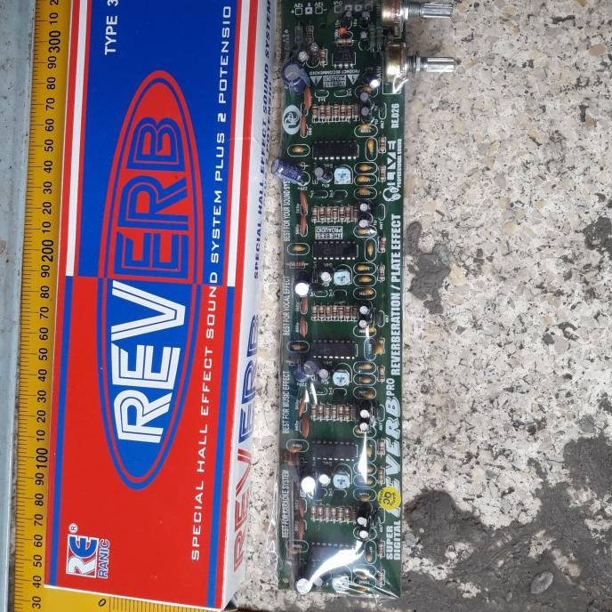 Buruan beli] kit audio kit echo reverb 2 potensio efek vokal sound system rakitan