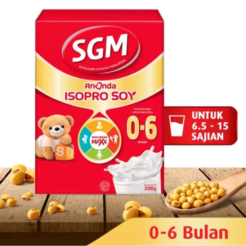 SGM Ananda Isoproy Soy 0 - 6 Bulan 200gr