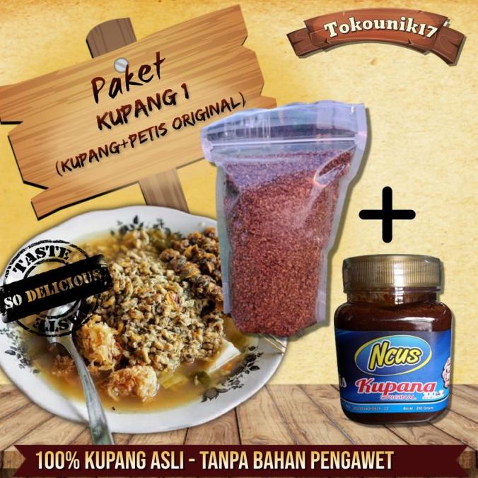

Paket Kupang lontong dan petis Kupang khas sidoarjo-lontong balap