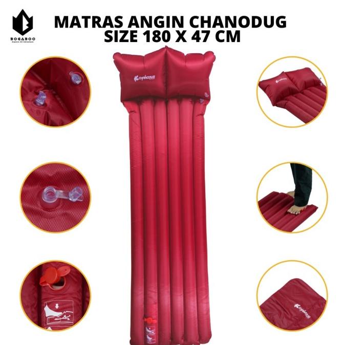 Matras Angin Chanodug - Kasur Angin Tiup Matras Camping Outdoor Gunung