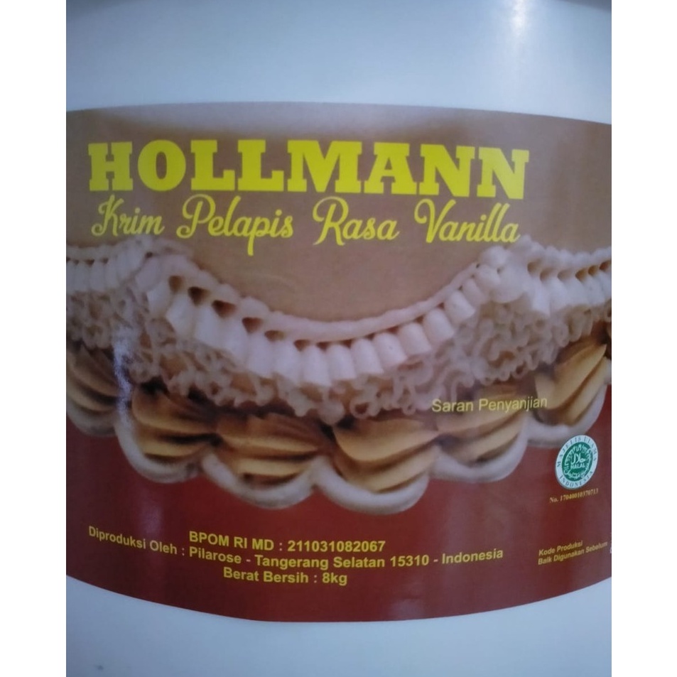 

Best Hollmann Butter Cream Siap Pakai 500gr
