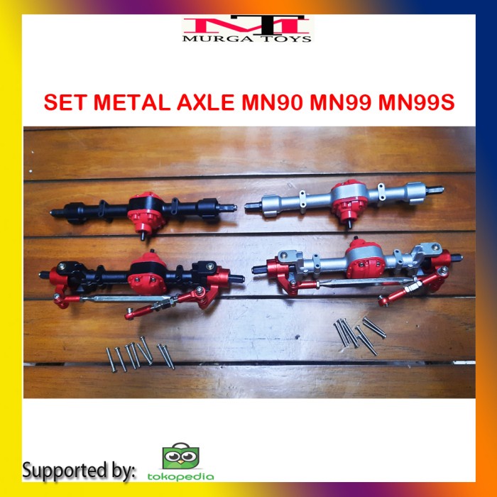 Part Metal Axle Mn90 Mn99 Mn99S Set Gardan Mn90 Mn99 Mn99S