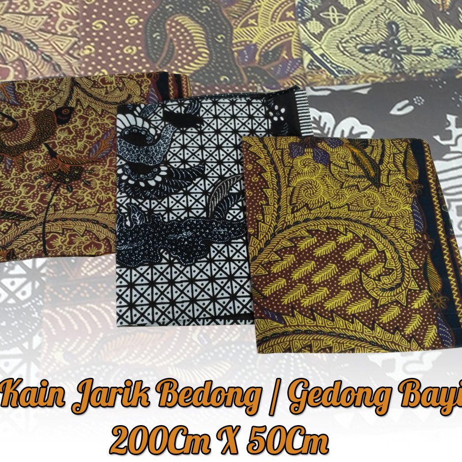 12.12 STOK READY bedong gedong bayi kain batik selendang gedongan bayi murah grosir