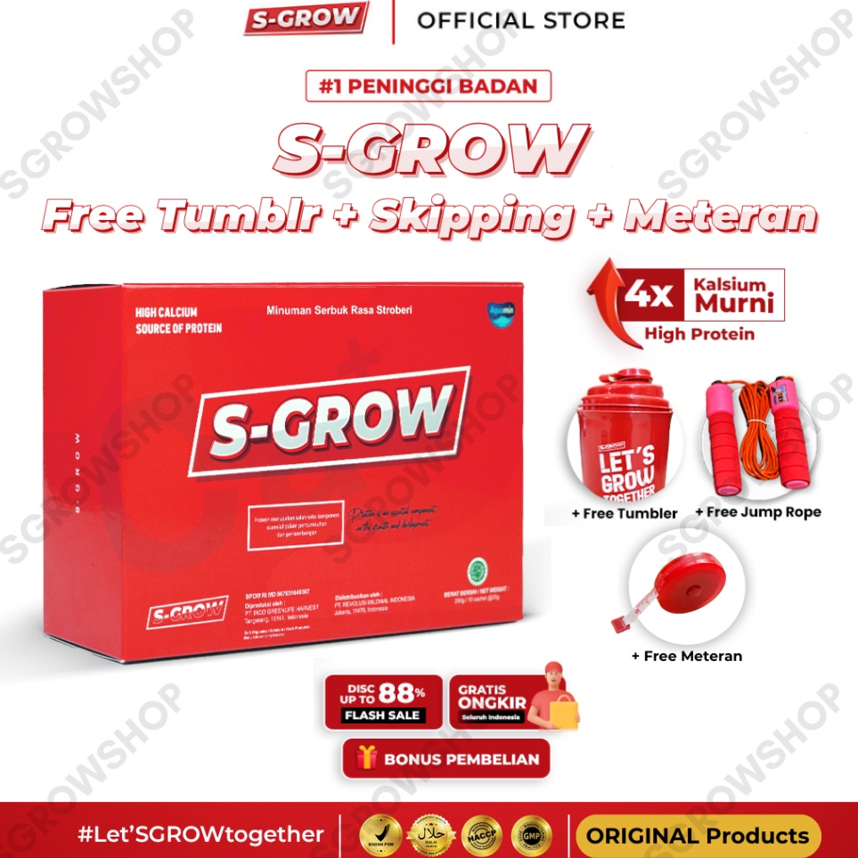 

Sale S-GROW Susu Peninggi Badan Terbaik Original Paling Popular