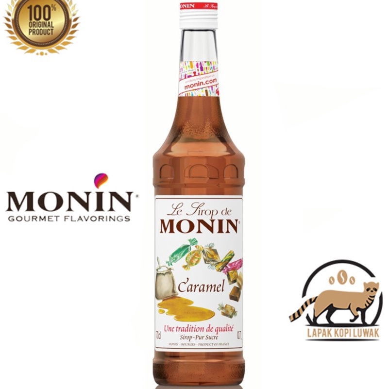 

Ready Stok Caramel Syrup Merk Monin Baru