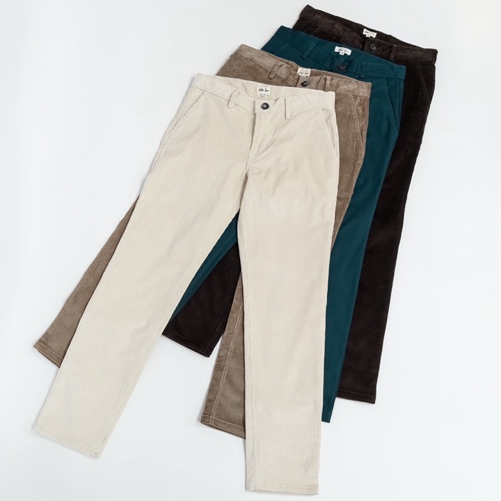 Diskon Kiko Ina Corduroy pants Vintage wash edition | Celana panjang pria Best Product