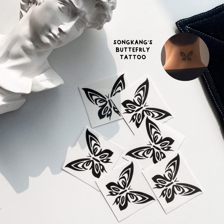 Serba Murah POTATOO Nevertheless Song Kang Temporary Tattoo Sticker Ready stock