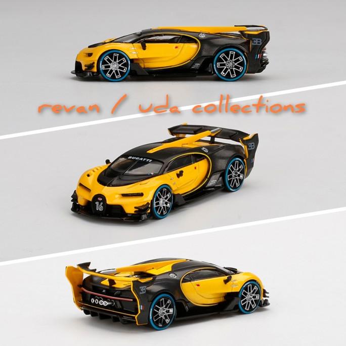 MiniGT Mini GT 317 Bugatti Vision Gran Turismo Yellow regular