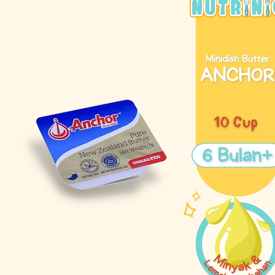 

Best Product Unsalted Butter Anchor Minidish (10 cup) | Unsalted Butter Bayi MPASI