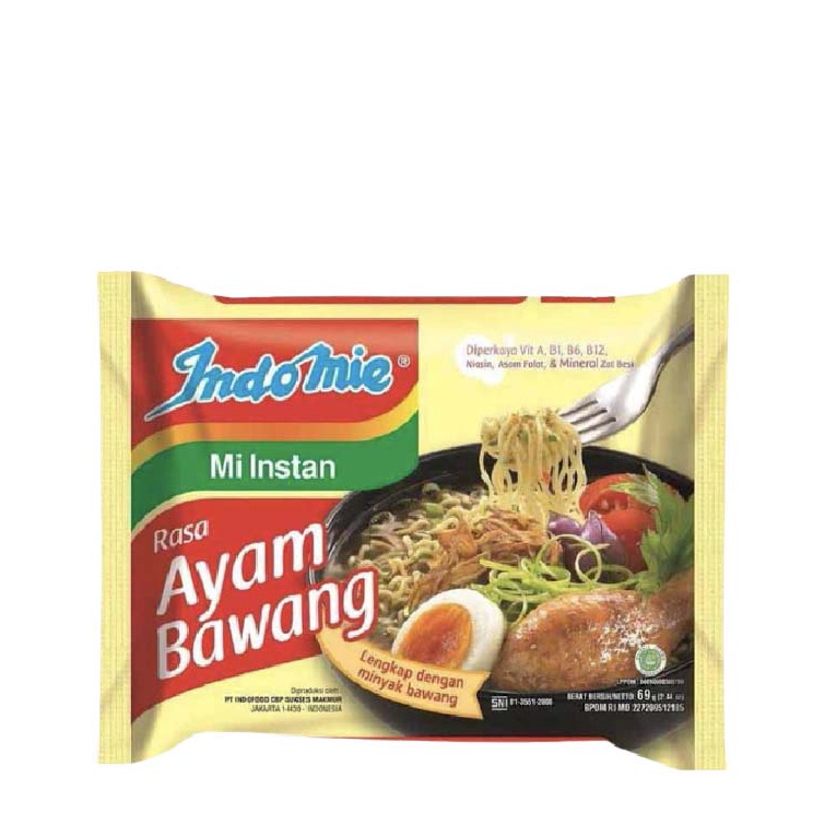 

Terkini Indomie Mie Instan Ayam Bawang 5 x 69 gr