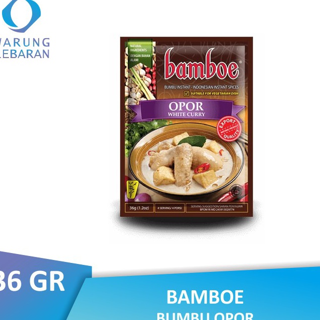 

Best Bamboe Bumbu Opor 36 GR