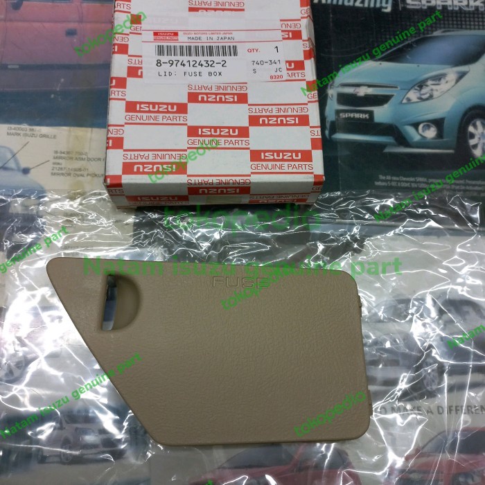 New Lid Fuse Box / Tutup Box Sekring Dalem Isuzu Panther Ls Lm Lv Gt Cream Kode Ma107
