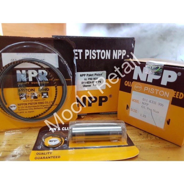 Piston Kit Mega Pro/Gl Pro Neotech Npp (Os 125-200) Kode Ly 299