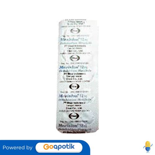 MERISLON 12 MG BLISTER 10 TABLET