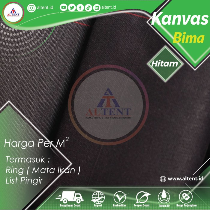 Terlaris Terpal Canvas Bima (Tebal Seperti Kulit Badak)