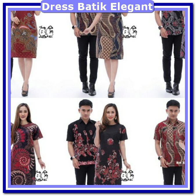Batik Jumputan Solo Tunik Pakaian Wanitaa Korean Style Mididreas Dress Korean Style Import Premium D
