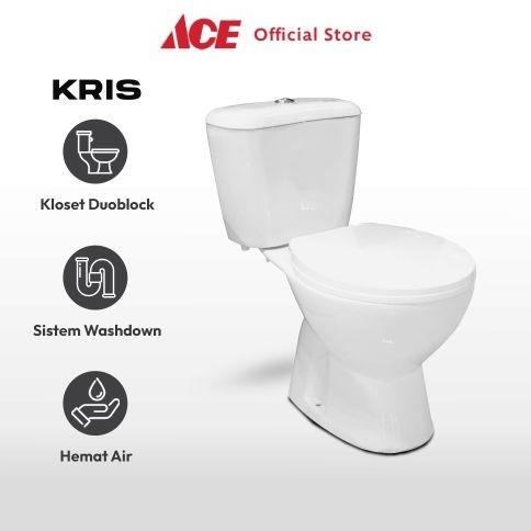 ACE - Kris Kloset Duduk Duoblock Washdown Ac2108 - Putih