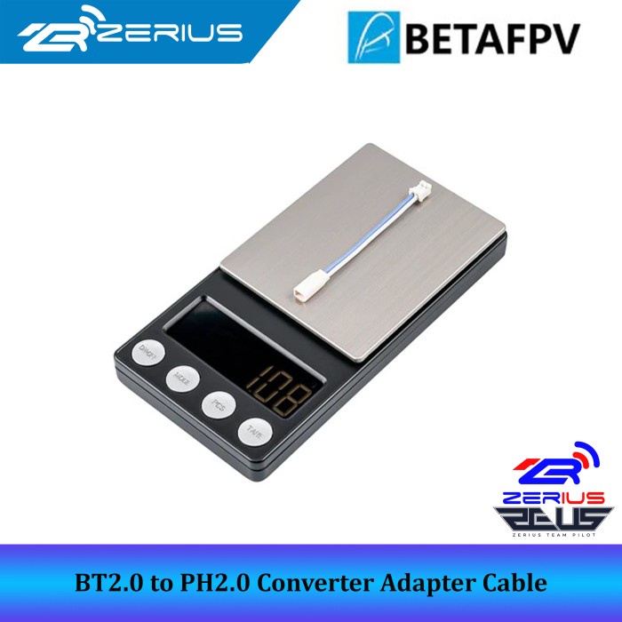 BETAFPV BT2.0 to PH2.0 Converter Adapter Cable -45pr