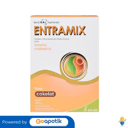 

ENTRAMIX SUSU RASA COKLAT 185 GRAM BOX