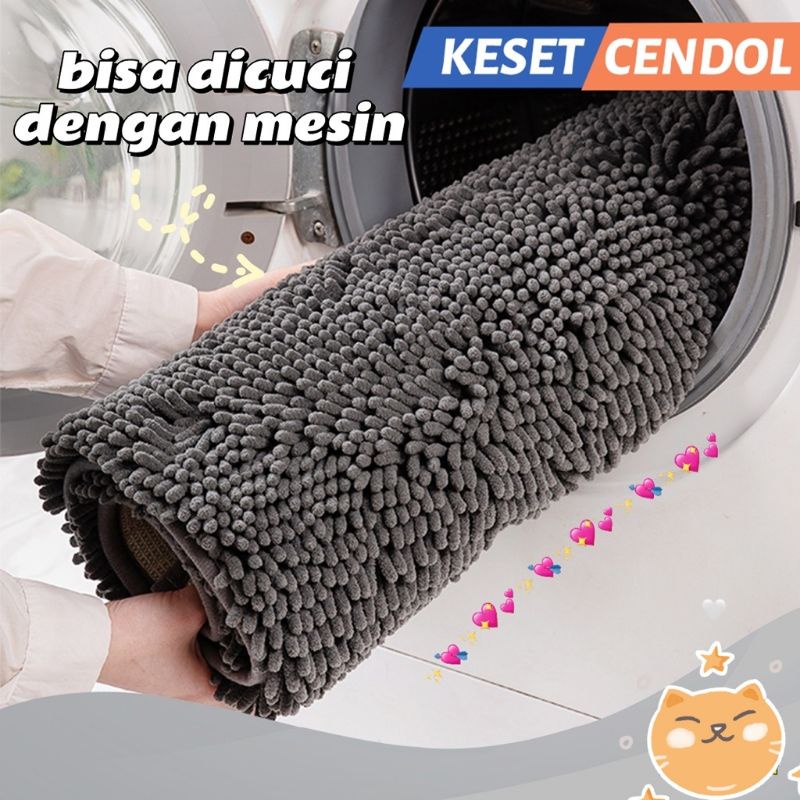 Keset Cendol/ Keset Microfiber Anti Slip/ Keset Cendol