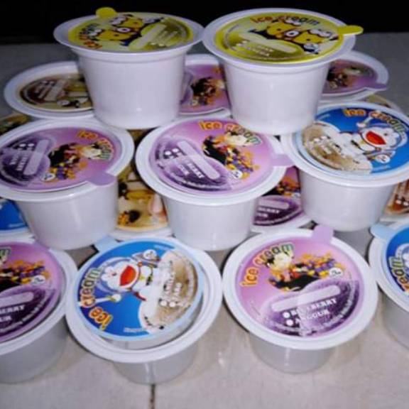 

YBFS1934 【FSASH SALE】 Cup Es Krim Lengkap Tutup Sendok