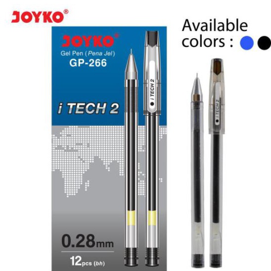 

4.4 FLASH SALE PEN PULPEN Hi TECH JOYKO 0.28mm GP 266 / HITECH JOYKO [LUSIN -12 PCS]