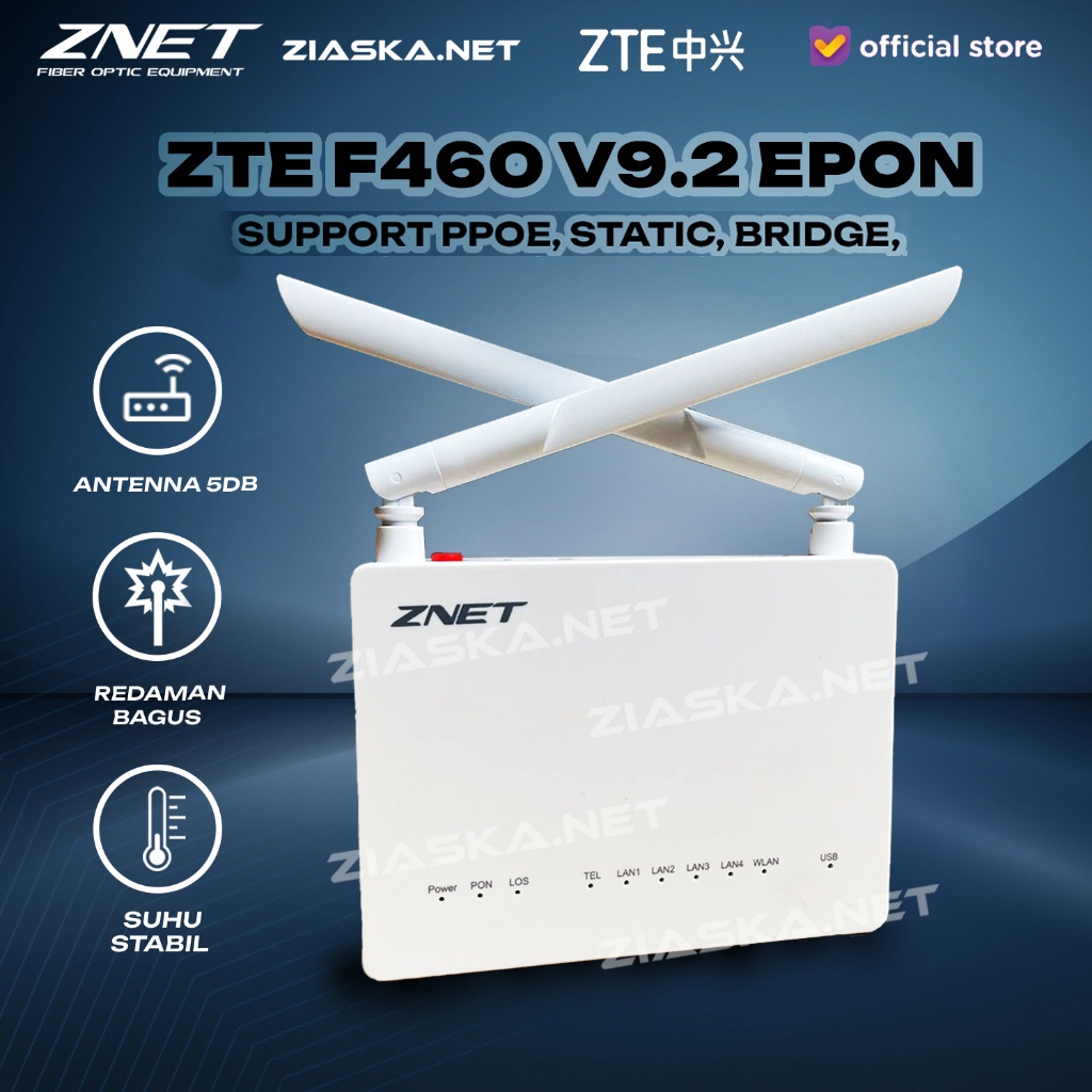 Kirim SekarangNew EPON zte F460-V9.2  (v9) Epon Onu Ont suport HSGQ HIOSO dan semua OLT EPON웃