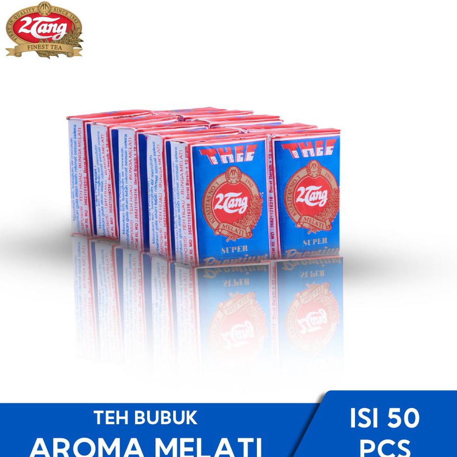 

Best Terlaris 2Tang Jasmine Tea Premium Classic [50 pcs @9gr ]