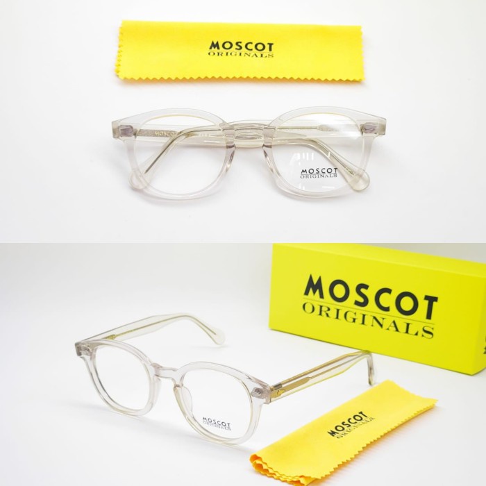 frame kacamata pria moscot lemtosh square size large grade original