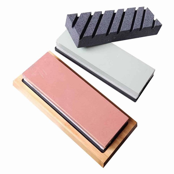 Batu Asahan Asah Pengasah Pisau 400/1000 3000/8000 Dan Batu Coarse Berkualitas