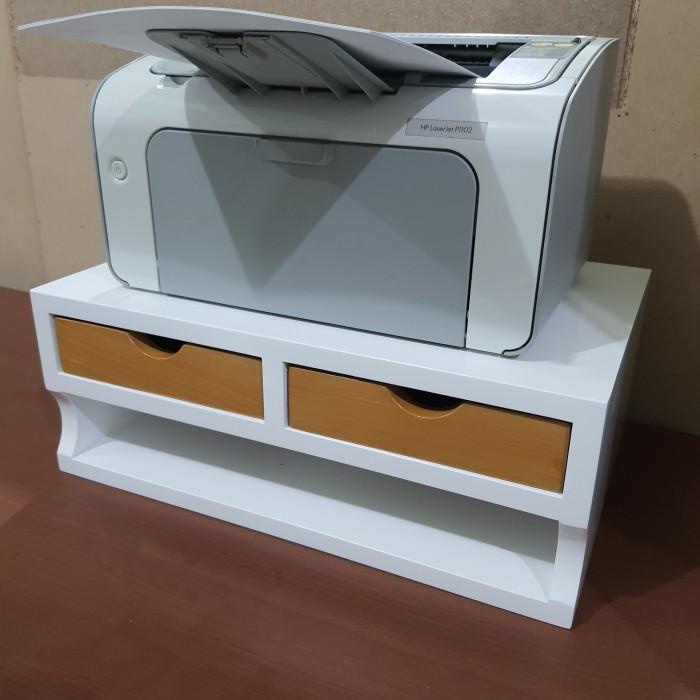 Meja Printer Laci kayu Best Seller
