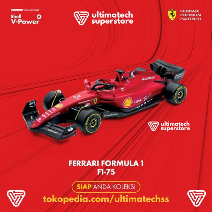 Shell Ferrari New Era Ferrari Formula 1 F1-75 1:41 F1 75 Burago F1