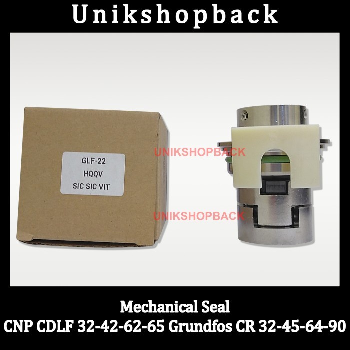 Siap Kirim Mechanical Seal Grundfos Cr 32/45/64/95/125/155/185/215 As 22Mm /Glf22