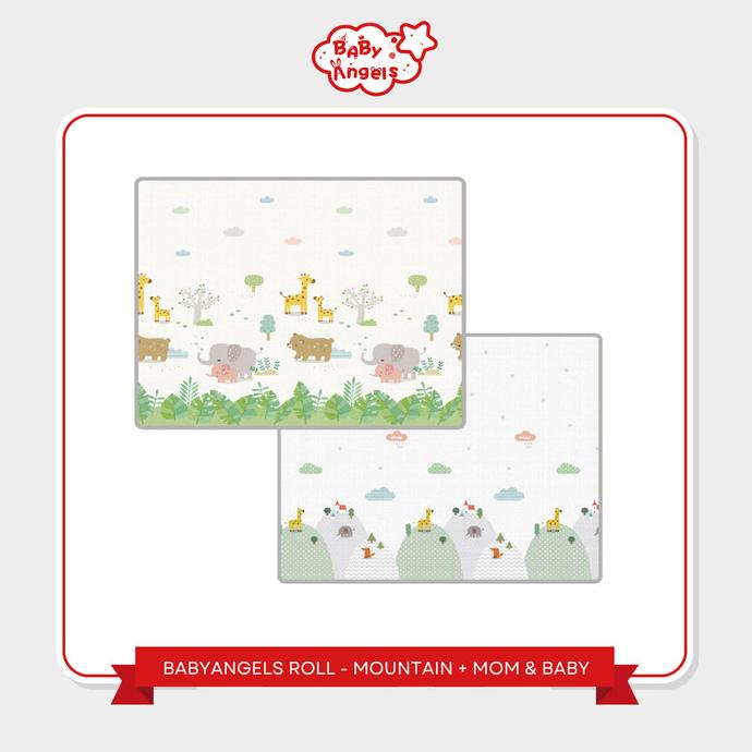 BabyAngels Roll - Mountain + Mom & Baby Playmat