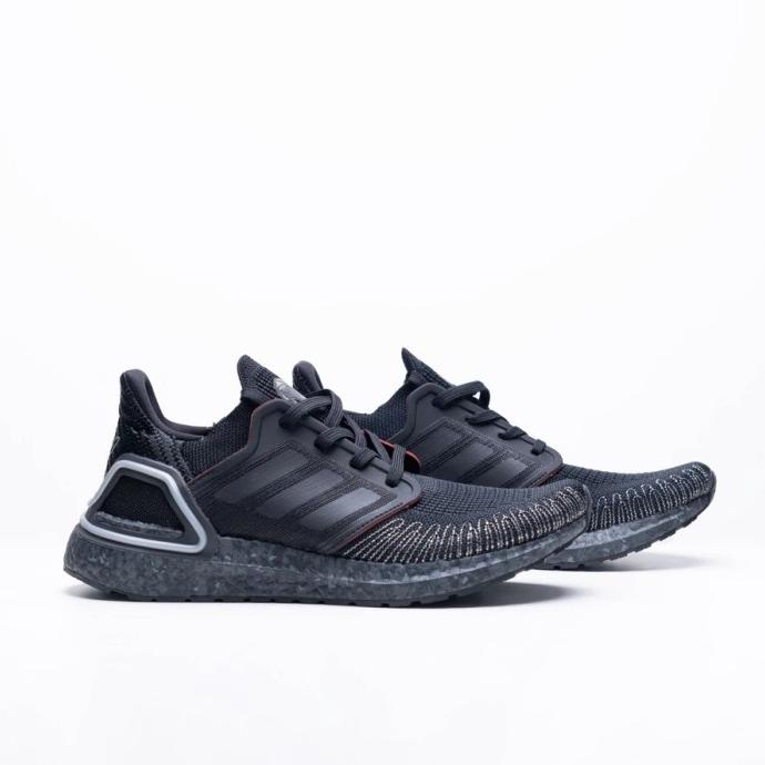 Promo Adidas Ultraboost 20 X James Bond Core Black Iron Metallic