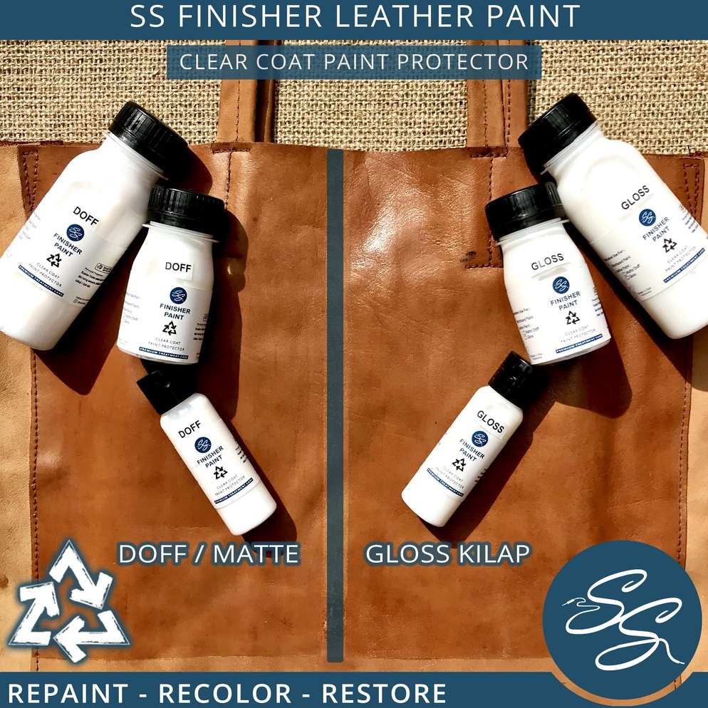 

9.9 Product HOT SS Finisher Leather Paint Clear Coat Paint Protector - Clear Doff & Gloss