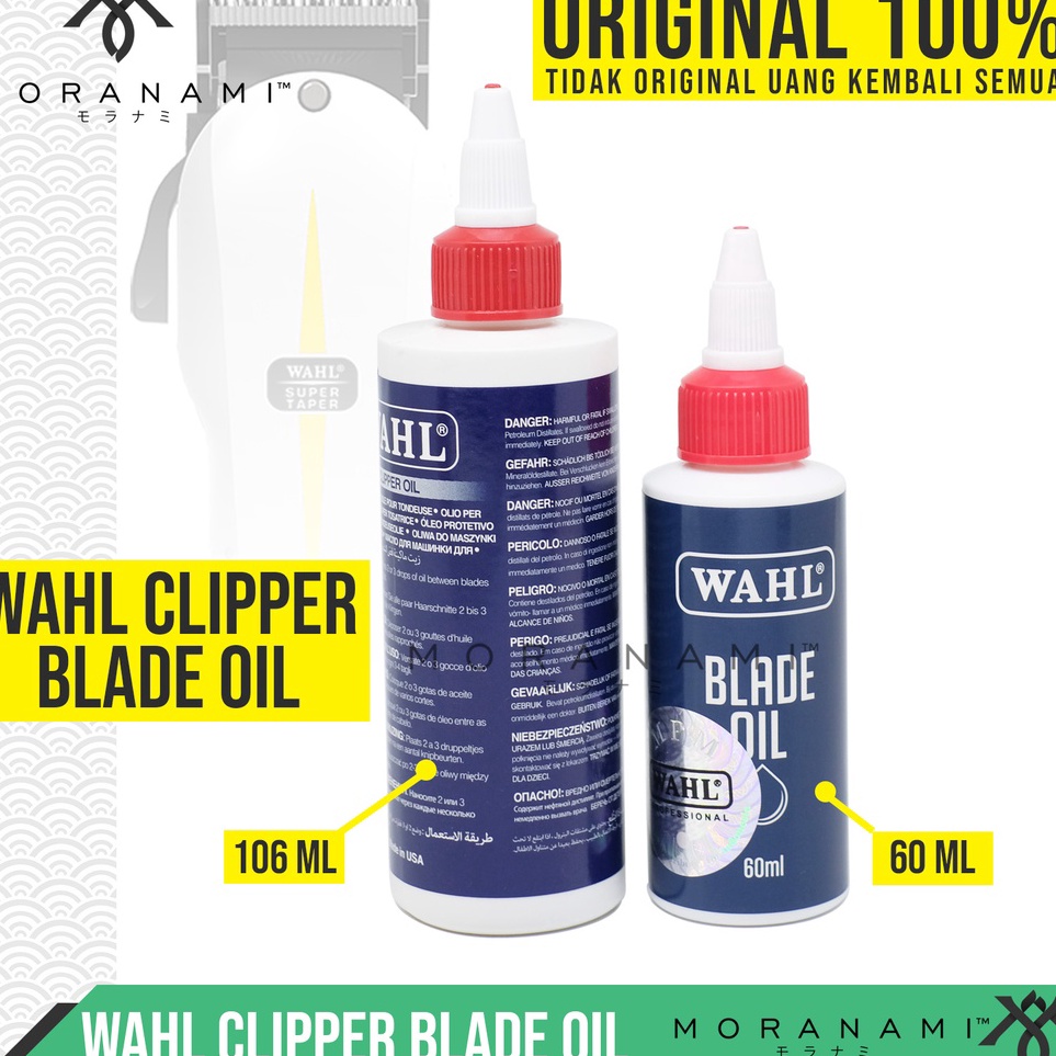 Terbaru WAHL Clipper Oil Minyak Oli Pelumas Blade WAHL Clipper WAHL Original