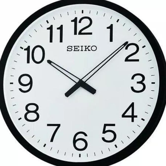 Jam Dinding SEIKO QXA563K Original Office Clock Murah 50 Cm QXA563