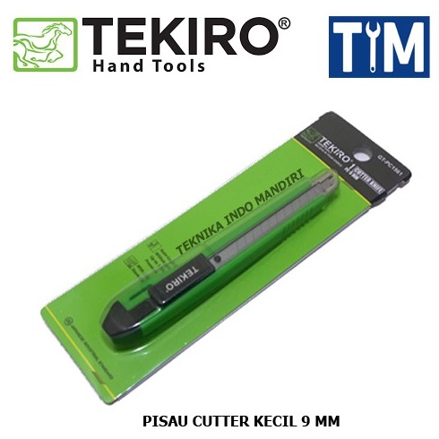 

BC42100 TEKIRO Pisau Cutter Kecil 9 MM Harga Murah ^_^