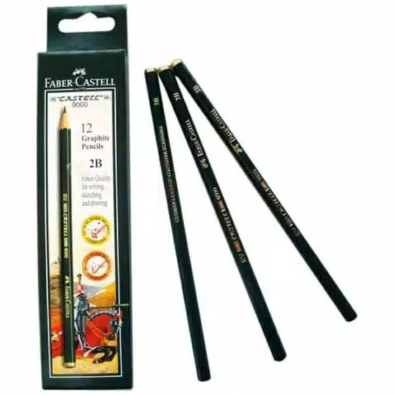 

ZW39 pensil faber castell 2B /1pak rwksg