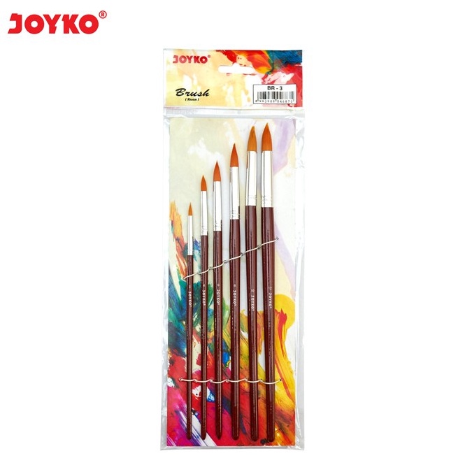 

1.1 Promo Brand Brush / Kuas Cat Air / Cat Minyak / Lukis / Acrylic Joyko BR-3