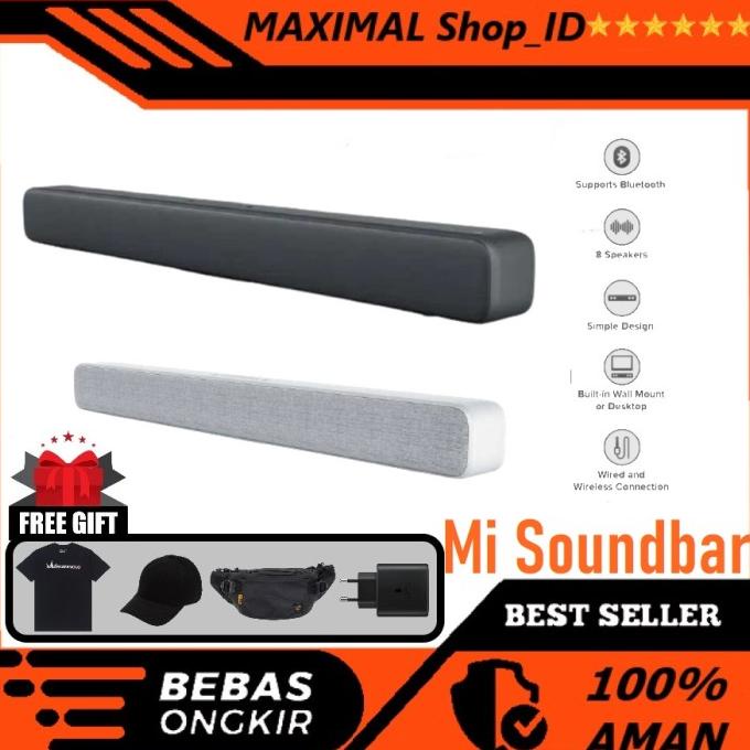 Mi TV Soundbar Wired Wireless Bluetooth Speaker Aktif Original