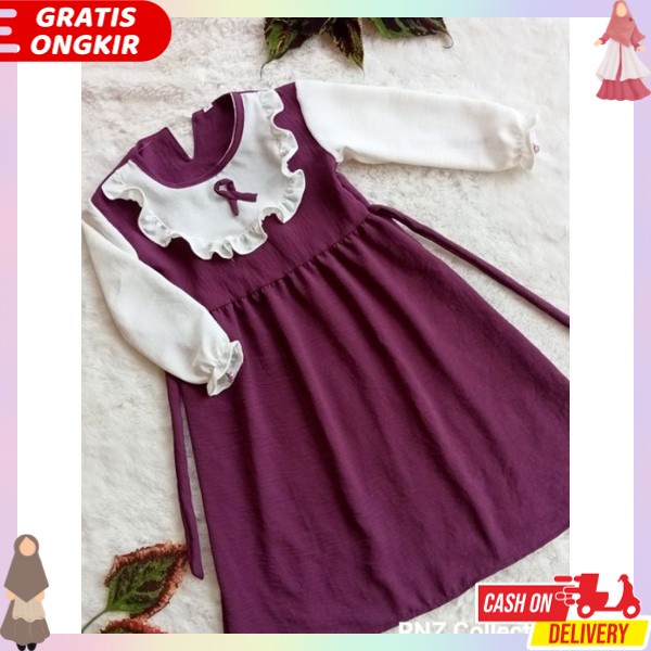 Gamis Anak Cewek Tanggung Elegan Murah Adem Termurah Keren Bju Kurung Malaysia Pesta Games2024 Syari